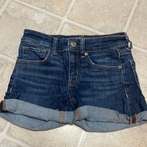 American eagle jean shorts